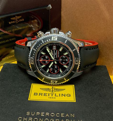 breitling superocean a13341 chronograph